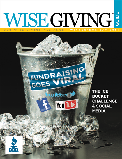 Winter/Holiday 2014 Wise Giving Guide