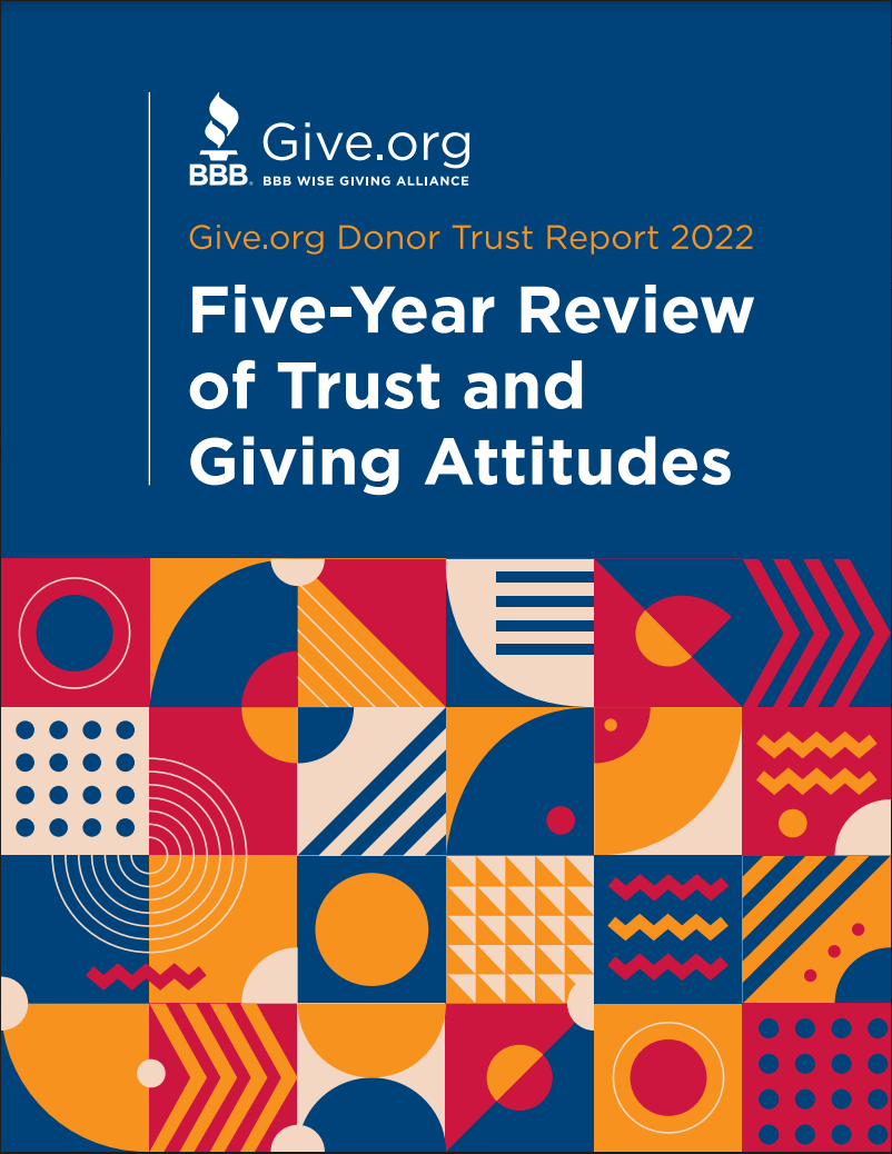 Cover Image for Donor Trust Report 2022